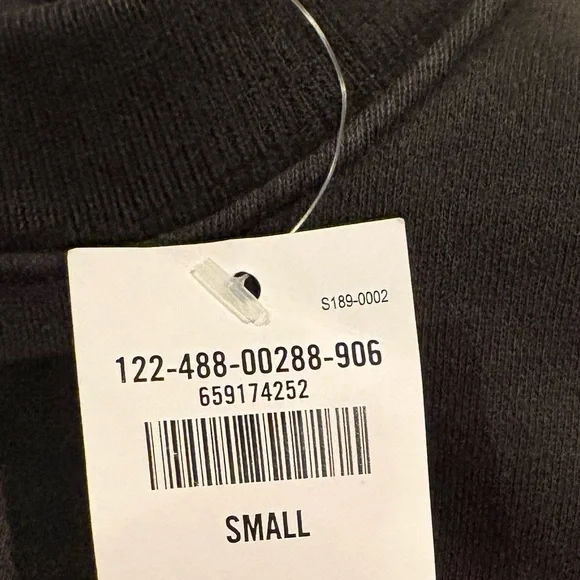 NWT Men’s Abercrombie Grand Teton Graphic Crewneck Sweater Sweatshirt Gray Small - Picture 4 of 5